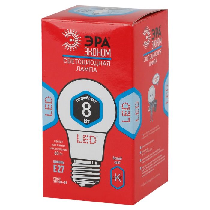 Era Eco LED A60-8W-840-E27/B0019067