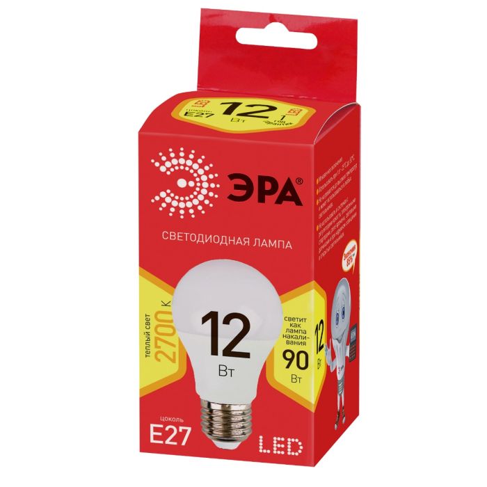 Era Red Line LED A60-12W-827-E27/B0050197