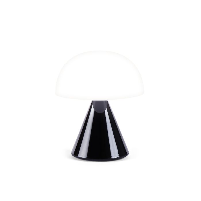 Lexon Mina Portable LED Lamp Glossy Black/LH60NG