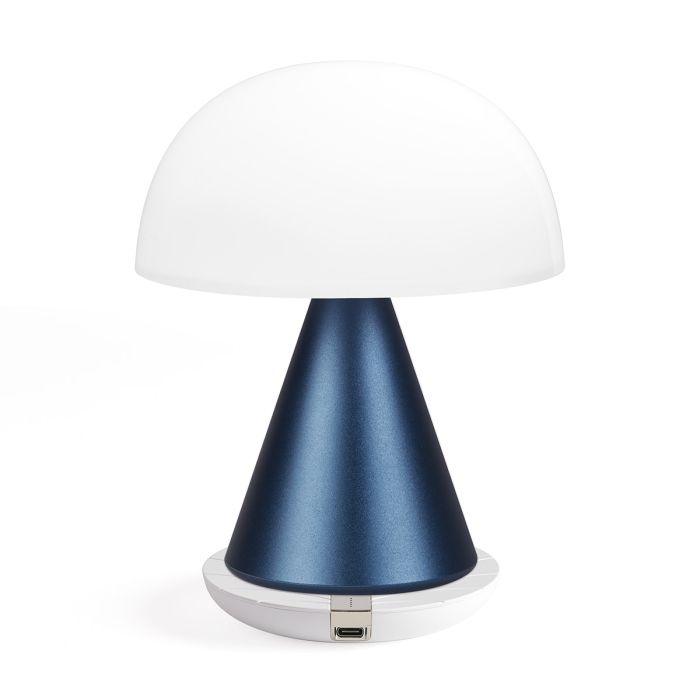 Lexon Mina L Portable Led Lamp Alu Dk Blue/LH65MDB