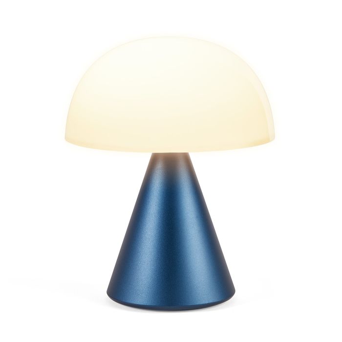 Lexon Mina L Portable Led Lamp Alu Dk Blue/LH65MDB