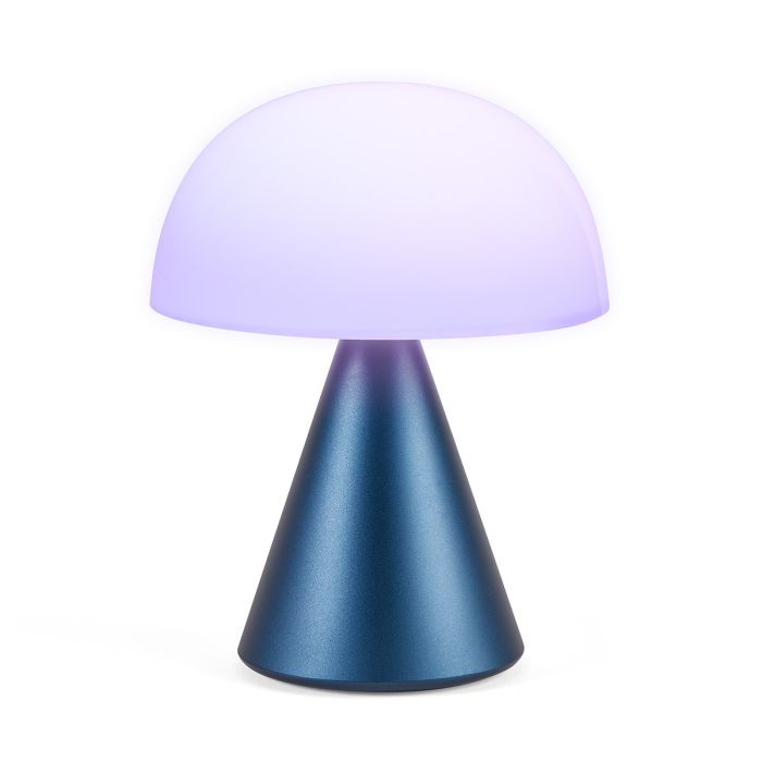 Lexon Mina L Portable Led Lamp Alu Dk Blue/LH65MDB