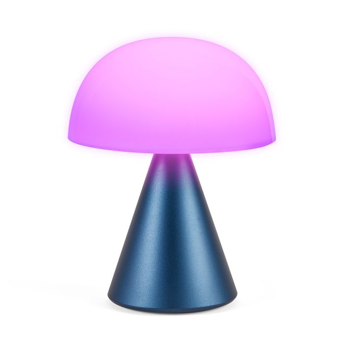 Lexon Mina L Portable Led Lamp Alu Dk Blue/LH65MDB