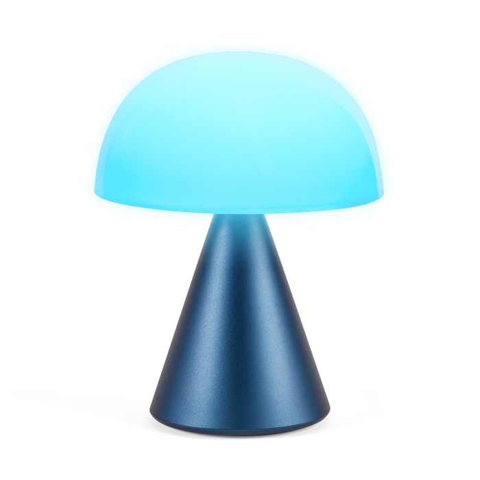 Lexon Mina L Portable Led Lamp Alu Dk Blue/LH65MDB