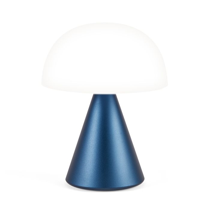 Lexon Mina L Portable Led Lamp Alu Dk Blue/LH65MDB