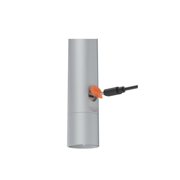 Hama “FL350-C” LED Torch, Rechargeable, Aluminium, 4 Modes + SOS (228603)