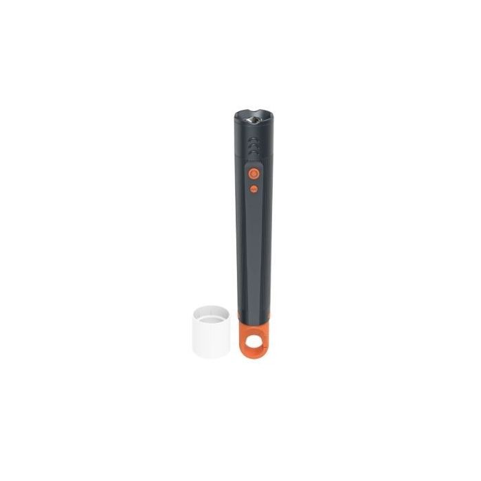 Hama “FLX1000” LED Torch, Batteries, Shockproof, Aluminium, 4 Modes + SOS, Zoom (228606)