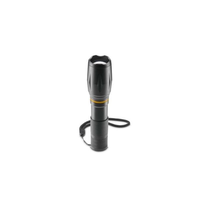 Hama “W200” LED Torch, Batteries, Zoom, COB, Aluminium, 3 Modes (228620)