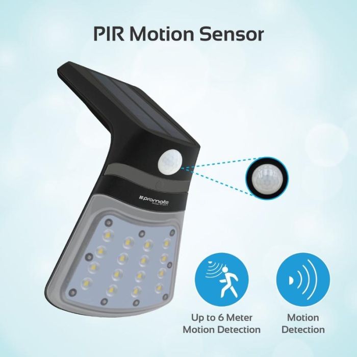 Promate SolarTrail-1 Black