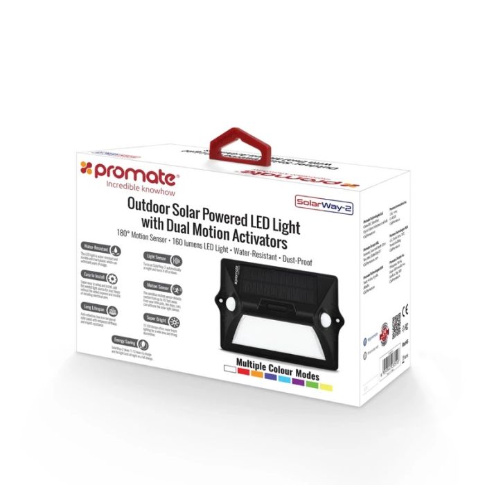 Promate SolarWay-2 Black