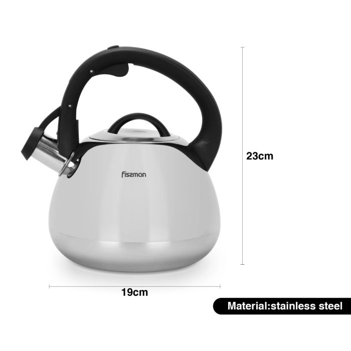 Fissman 5973 AQUARIUS stainless steel kettle 2.5l