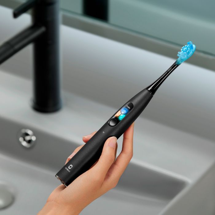 Oclean X Ultra V8100BL Electric toothbrush  (black)