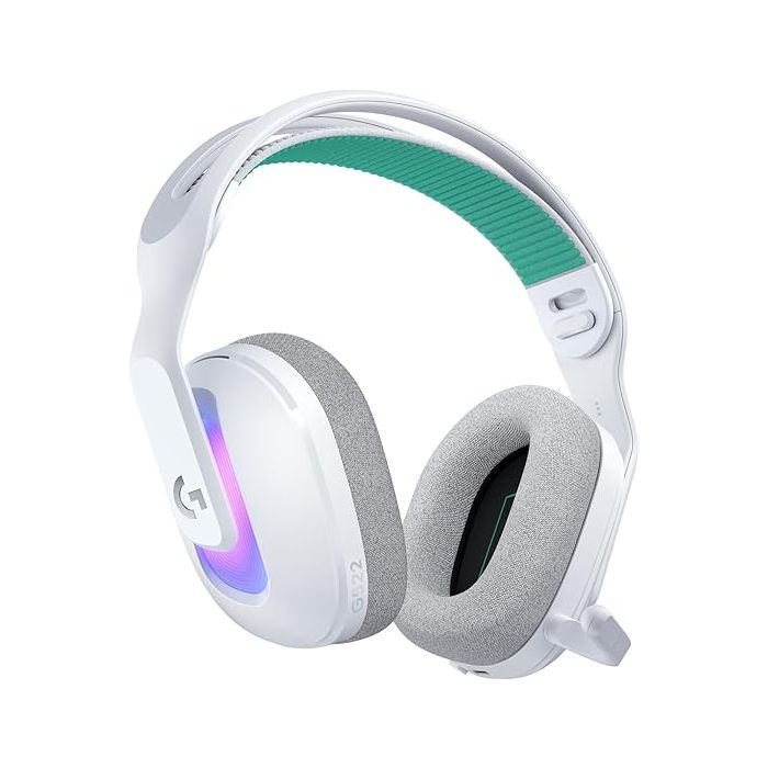 Logitech G522 LightSpeed Wireless Gaming Headset, White /L981-001550