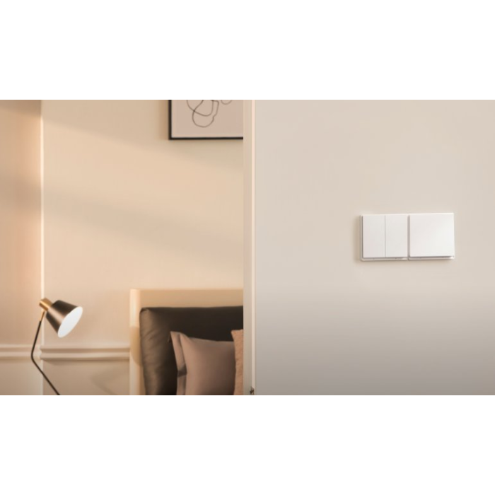 Aqara Smart wall switch E1  (with neutral, double rocker) /QBKG41LM