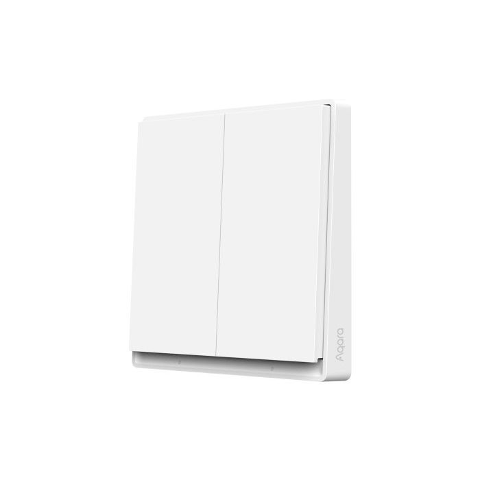 Aqara Smart wall switch E1  (with neutral, double rocker) /QBKG41LM