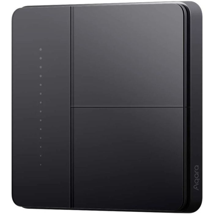 Aqara Smart wall switch Z1 Pro Grey (double rocker) /ZNQBKG43LM_gr