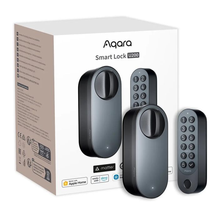 Aqara Smart Door Lock U200 Matter/Thread Grey /EL-D02D-GR