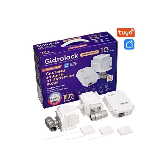Gidrоlock Water Leak Protection System Standart Wi-Fi G-Lock 3/4" /32101062