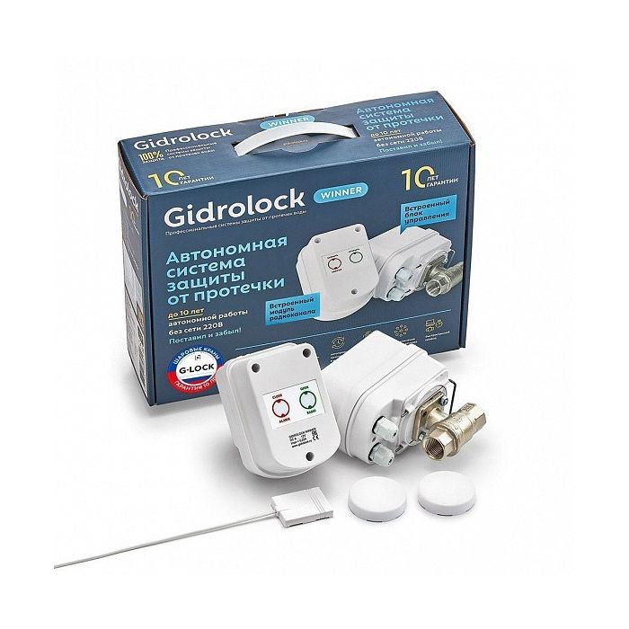 Gidrolock Water Leak Protection System Winner Radio WiFi TIEMME 3/4" /30210012