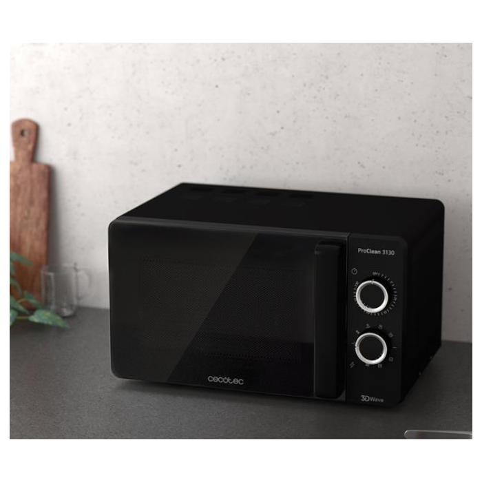 Cecotec 01525 Microwave Proclean 3130, with grill, 20L, 700W