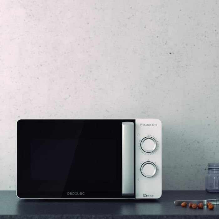Cecotec 01522 ProClean 3010 Microwave, 700 W, 20 L