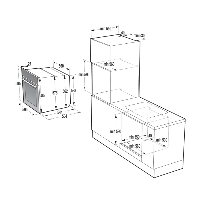 GORENJE BOS6737SYB