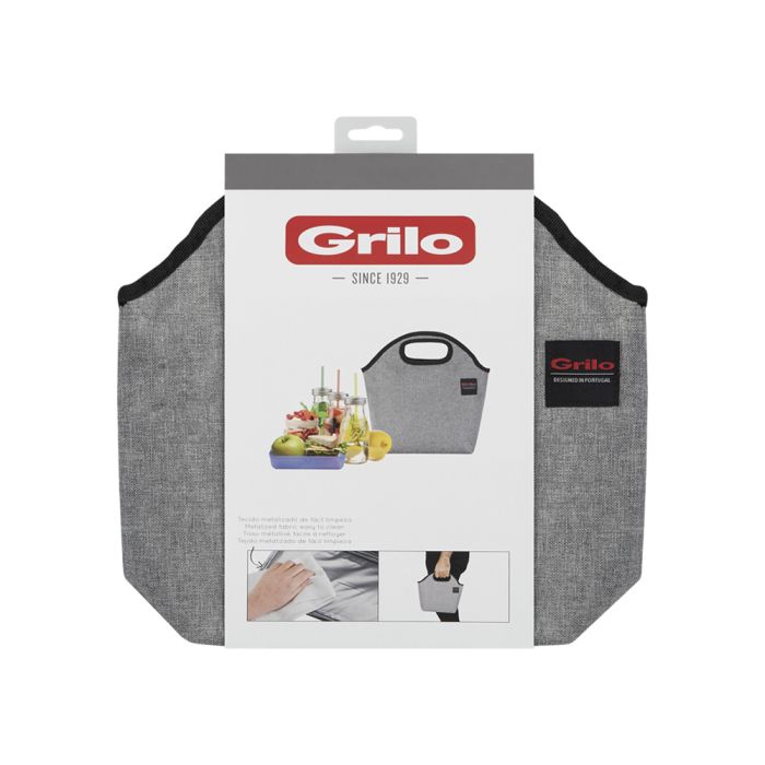 Grilo ST0023 COOLER BAG 6L (20x12x32cm) - GREY/BLA