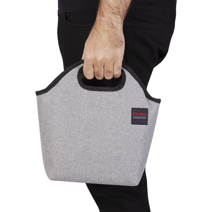 Grilo ST0023 COOLER BAG 6L (20x12x32cm) - GREY/BLA