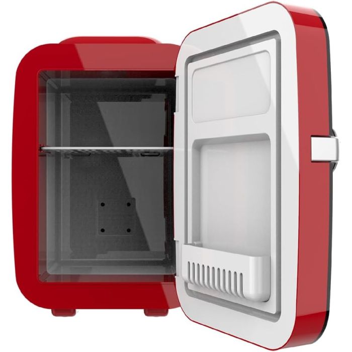 Cecotec 02693 Río Red retro fridge, 4-litre capacity, 12-220 V
