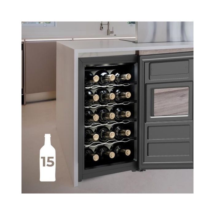 Cecotec 02711 Thermoelectric wine cooler with capacity for 15 bottles