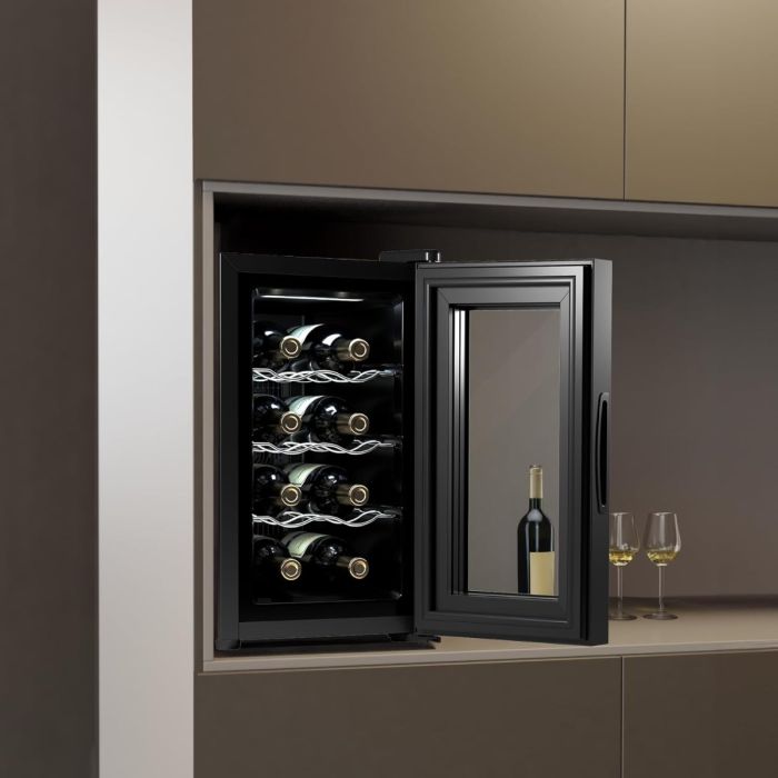 Cecotec 02707 Wine cabinet Bolero GrandSommelier 830 CoolCrystal