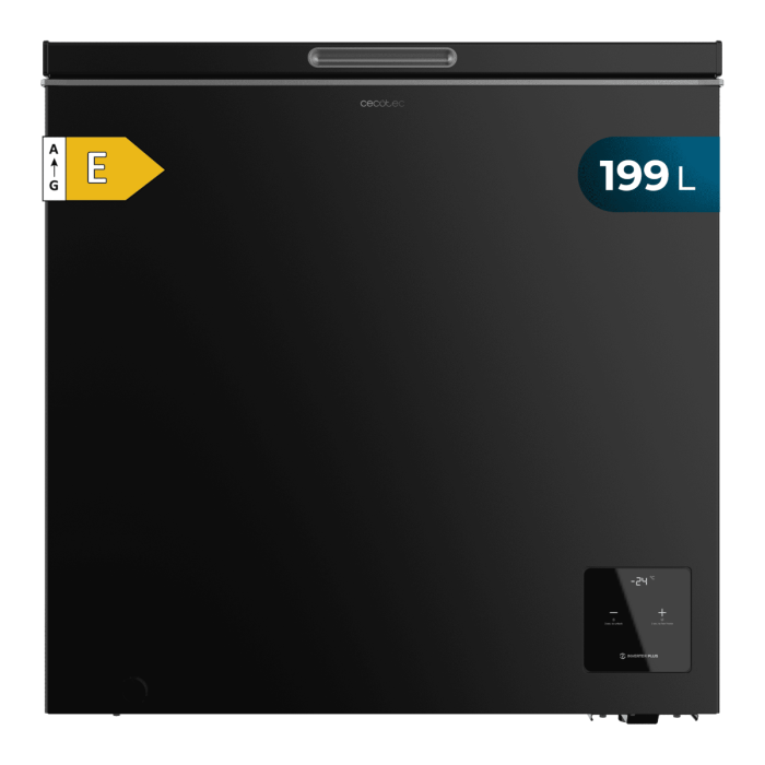 Cecotec 02154 Bolero CoolMarket Chest 199 Black E