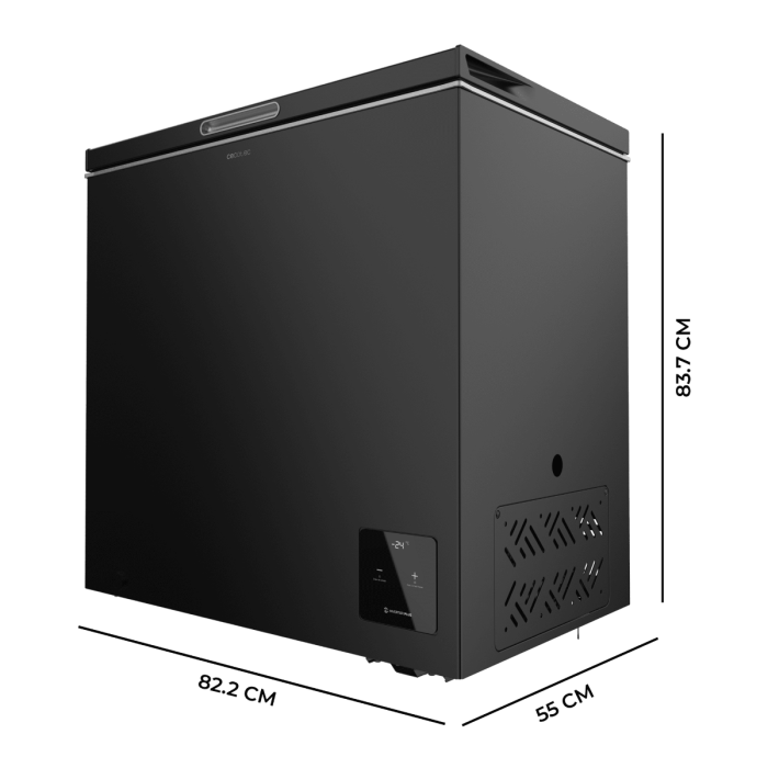 Cecotec 02154 Bolero CoolMarket Chest 199 Black E