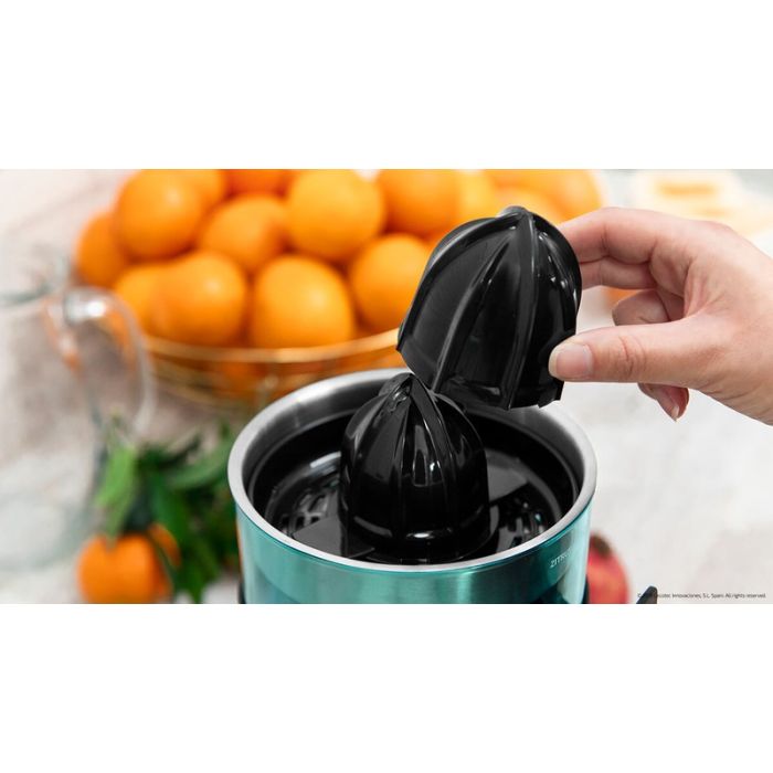 Cecotec 04123 electric citrus juicer black/inox