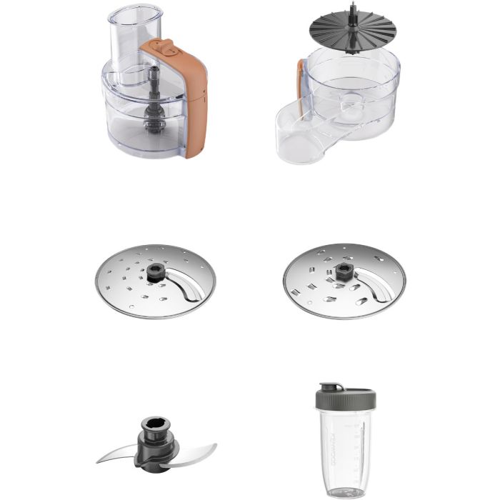 Kenwood FDP23.380RD food processor MultiPro Go red clay