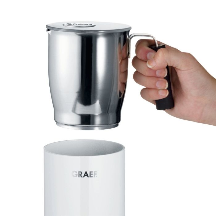 Graef MS 701 Milk Frother,white
