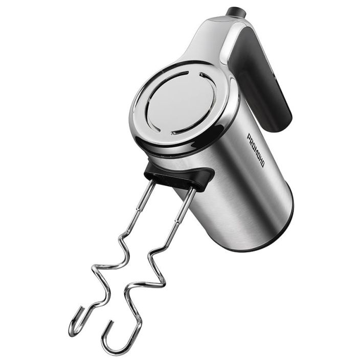 REDMOND MH2801 Hand Mixer, Black/Steel