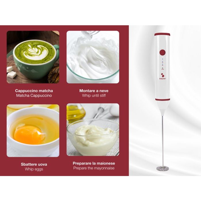 Beper P102SBA008 Rechargeable Frother