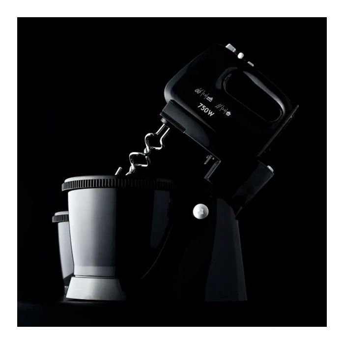 MPM MMR-22Z/C Mixer with 2 rotary bowls (black) 750W