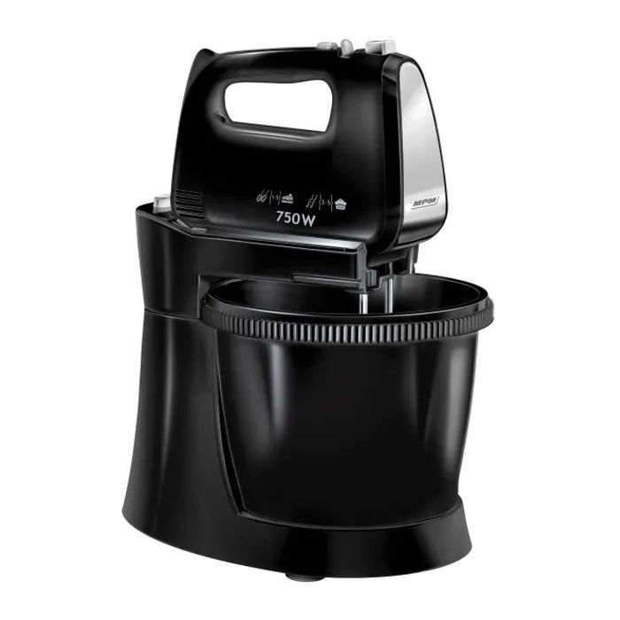 MPM MMR-22Z/C Mixer with 2 rotary bowls (black) 750W