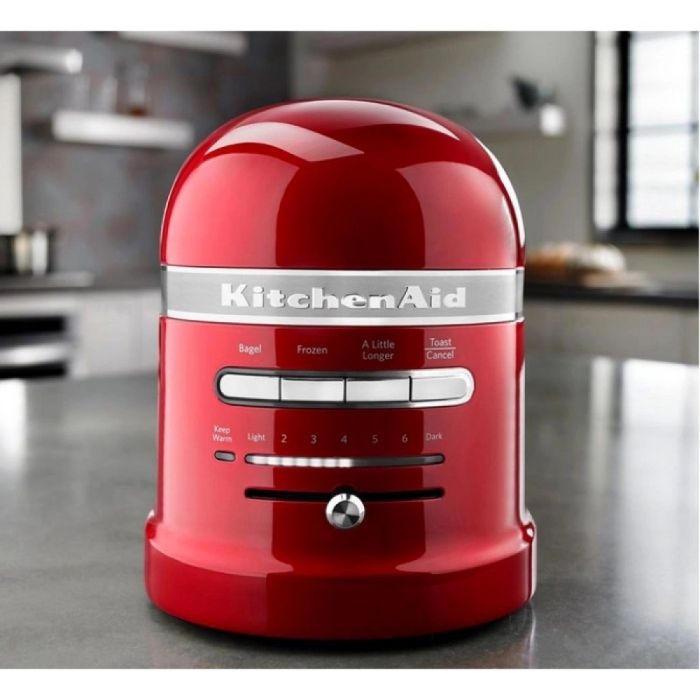KitchenAid 5KMT2204ECA 2-slot Toaster, Artisan, Red