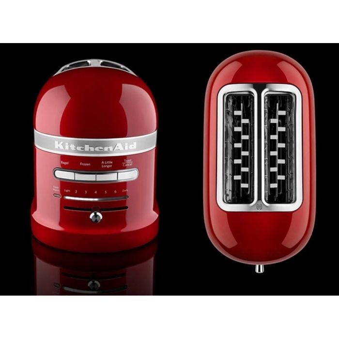 KitchenAid 5KMT2204ECA 2-slot Toaster, Artisan, Red