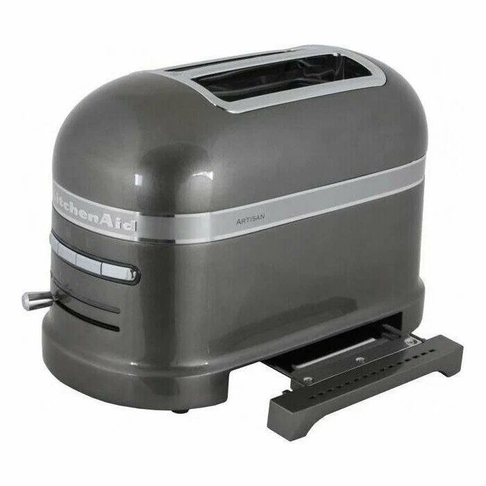 KitchenAid 5KMT2204EMS 2-slot Toaster, Artisan, Medallion Silver