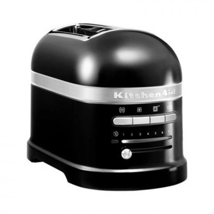 KitchenAid 5KMT2204EOB 2-slot Toaster, Artisan, Black