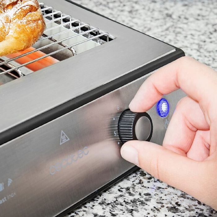 Cecotec 08004 Flatbed toaster Inox