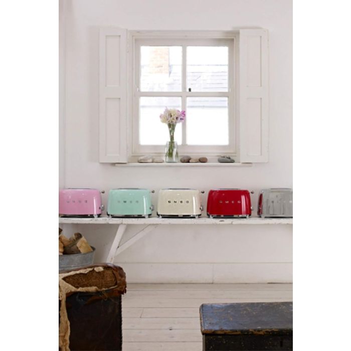 SMEG TSF01CREU Toaster 2 slice cream