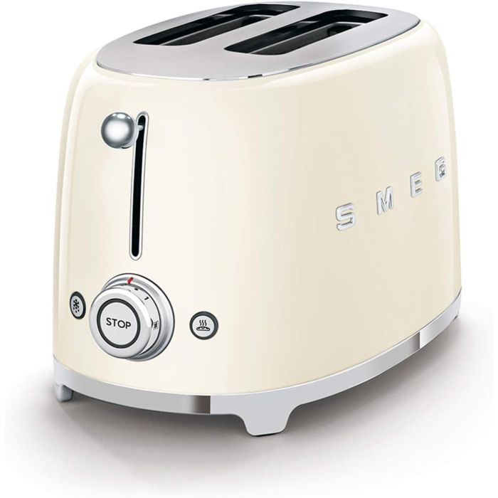 SMEG TSF01CREU Toaster 2 slice cream