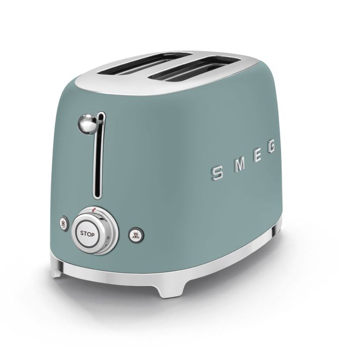 SMEG TSF01EGMEU Toaster 2 slice emerald green