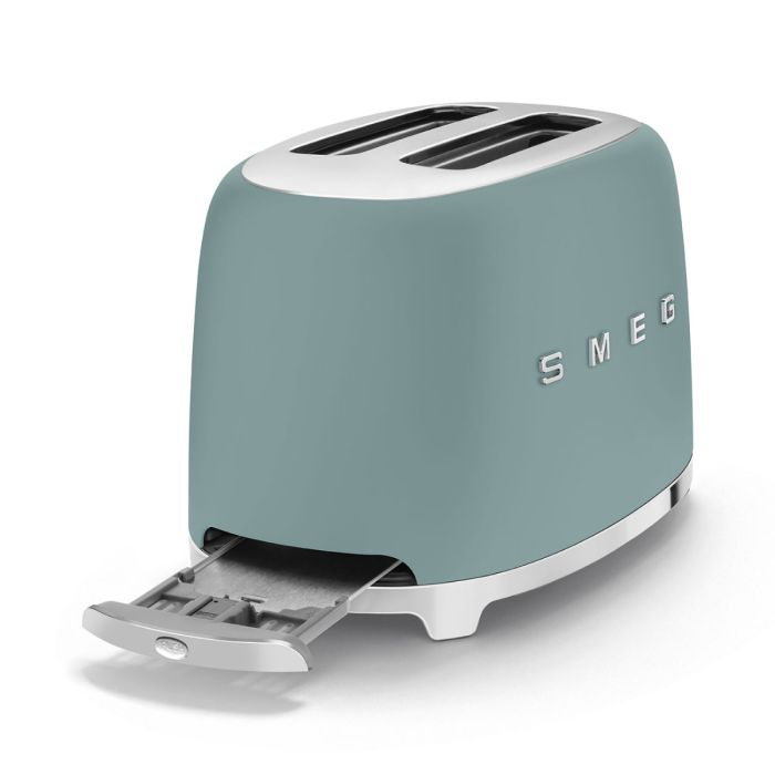 SMEG TSF01EGMEU Toaster 2 slice emerald green