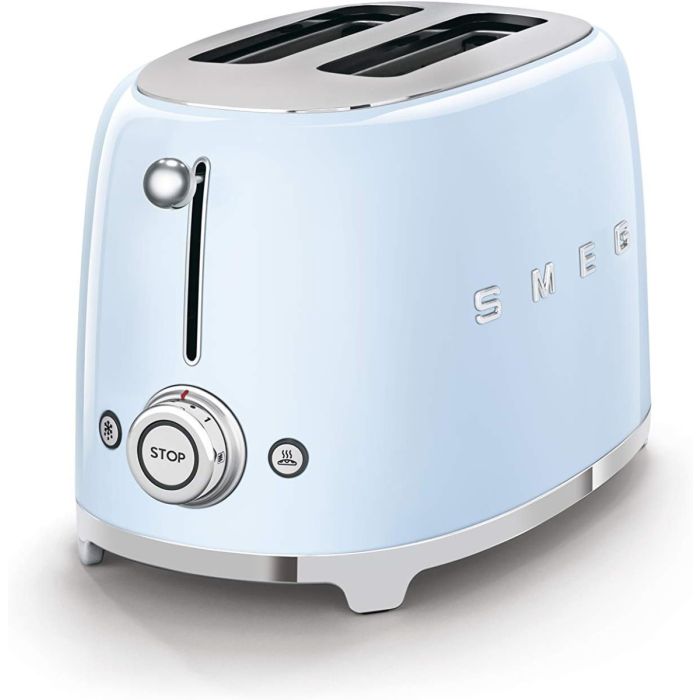 SMEG TSF01PBEU Toaster 2 slice pastel blue